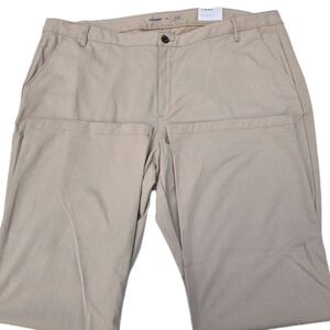 Old Navy Women 22 Khaki Flare High Rise Adjustable Utility Workwear Cotton NWT